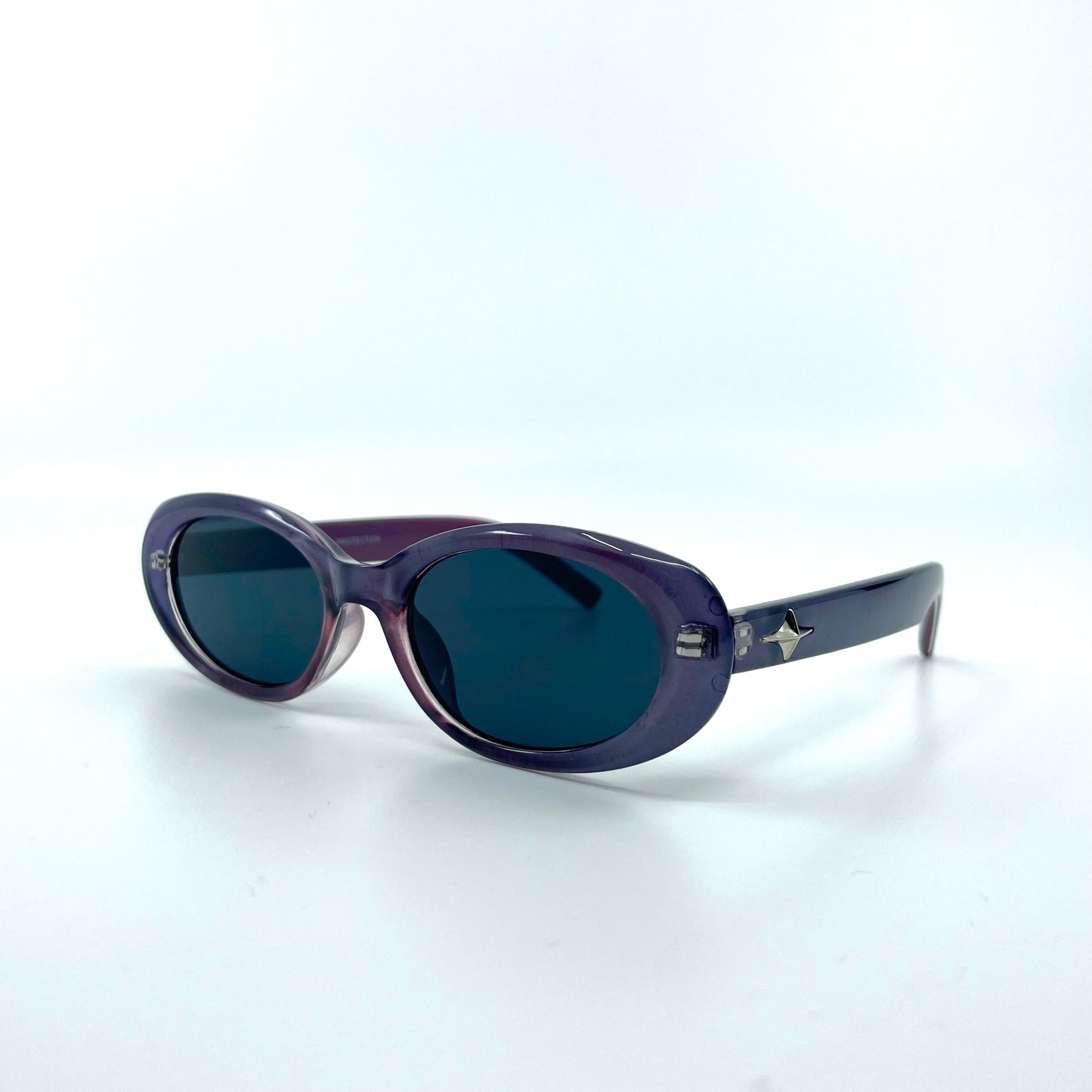 “Uptown” Oval Sunglasses